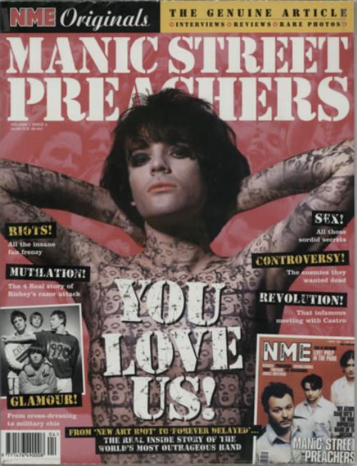 Manic Street Preachers NME Originals UK magazine (590799)